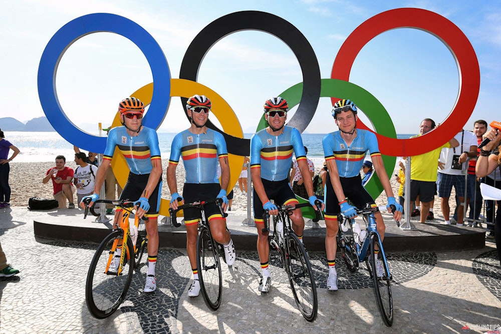 Belgium team Rio Olympic Games 2016 Mens RR