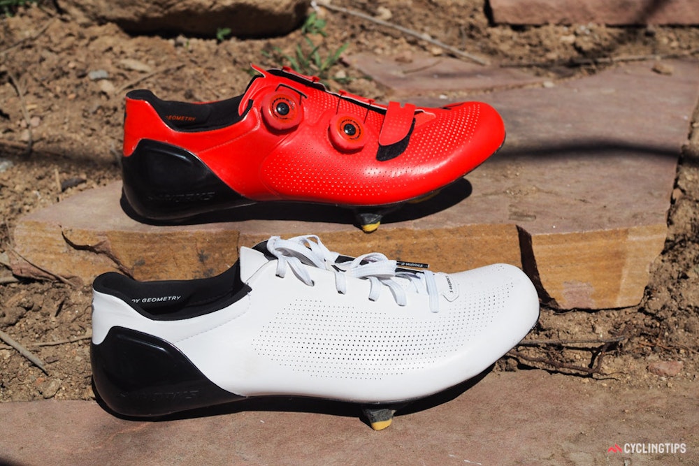 Specialized S Works Sub6 shoes 21 side by side