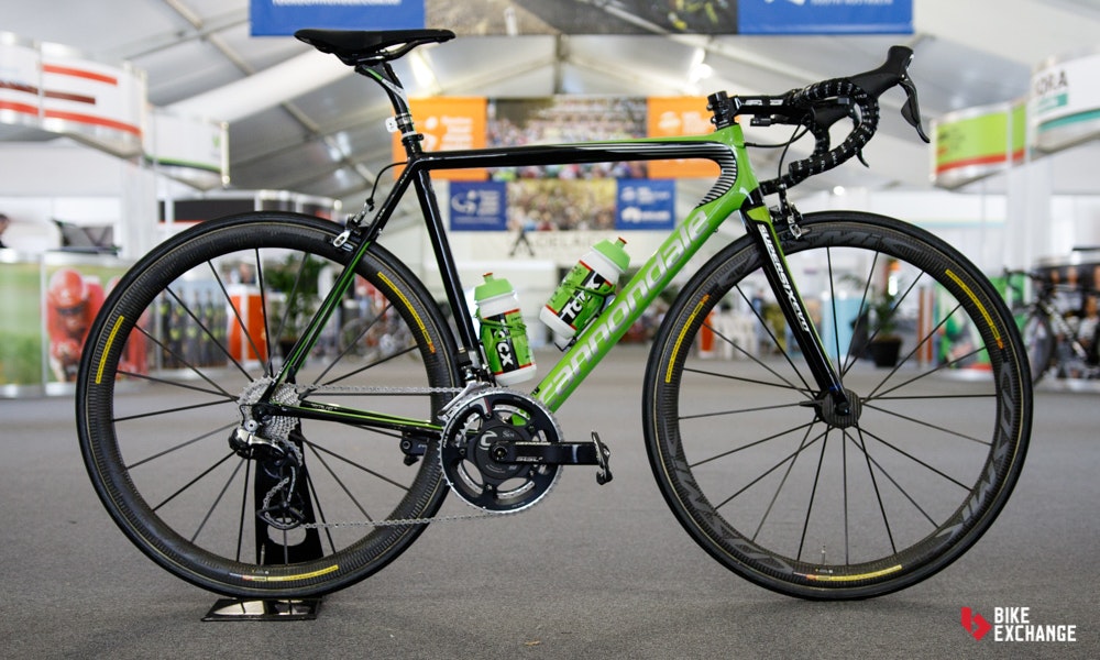 bikes of the 2017 worldtour cannondale supersix evo