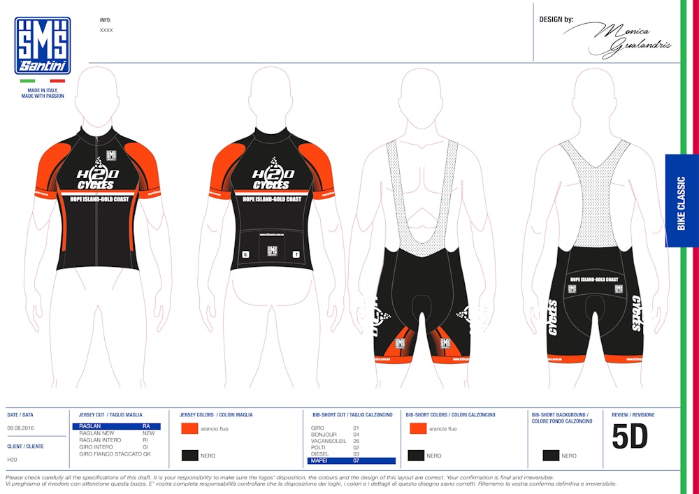 custom cycling clothing buyers guide sketch designs santini