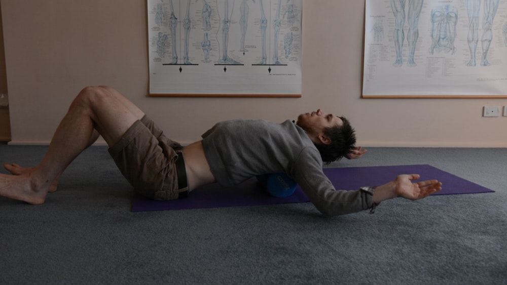 foam roller exercises for cyclists thoracic