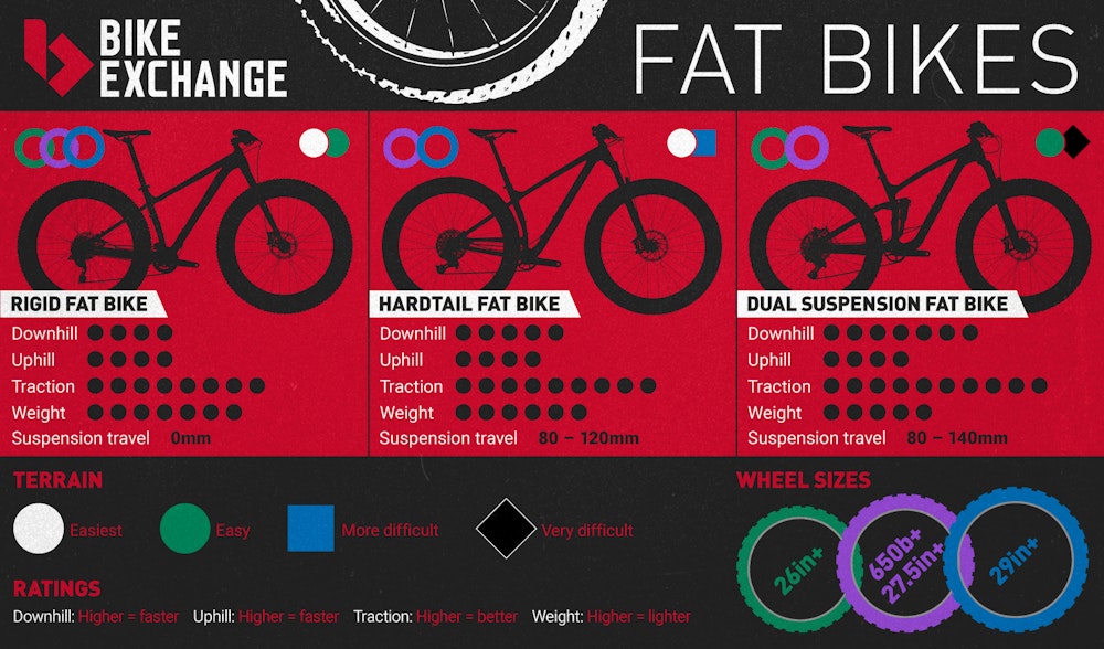 BE Infographics fatbikes guide 2017