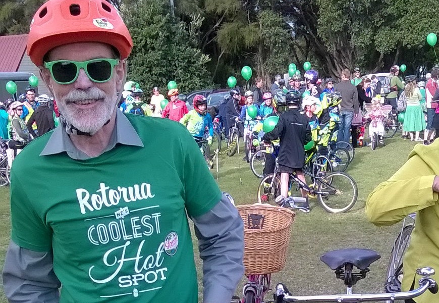 Dave Donaldson is the coolest mayor in rotorua